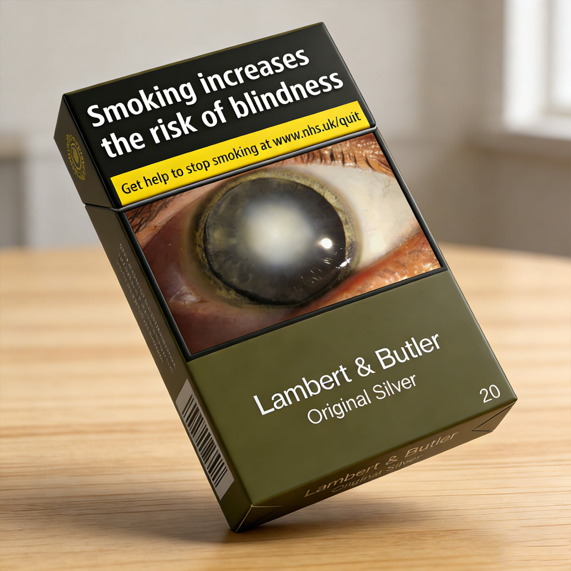 Lambert & Butler Original Silver Cigarettes – Pack of 20