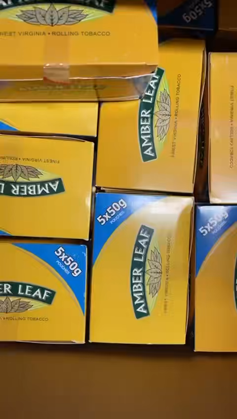 (New Arrive)Amber Leaf Hand Rolling Tobacco (Original)– 50g Pouch
