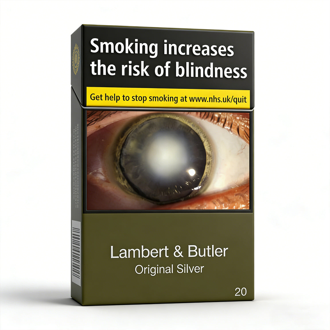 Lambert & Butler Original Silver Cigarettes – Pack of 20