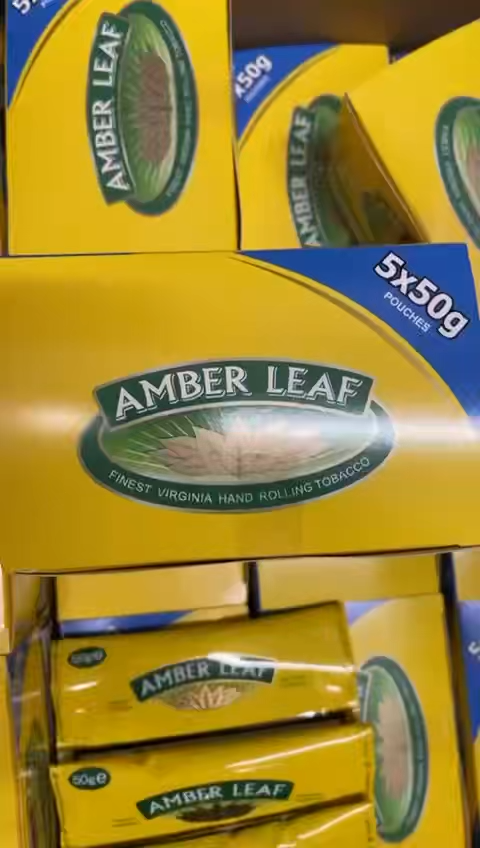 Amber Leaf Hand Rolling Tobacco (Original) – 50g Pouch