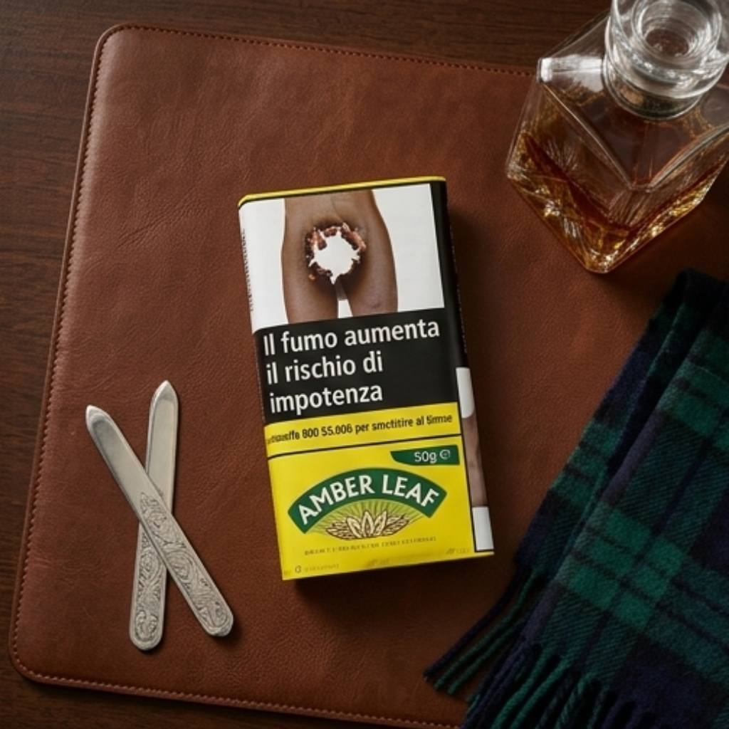 (New Arrive)Amber Leaf Hand Rolling Tobacco (Original)– 50g Pouch