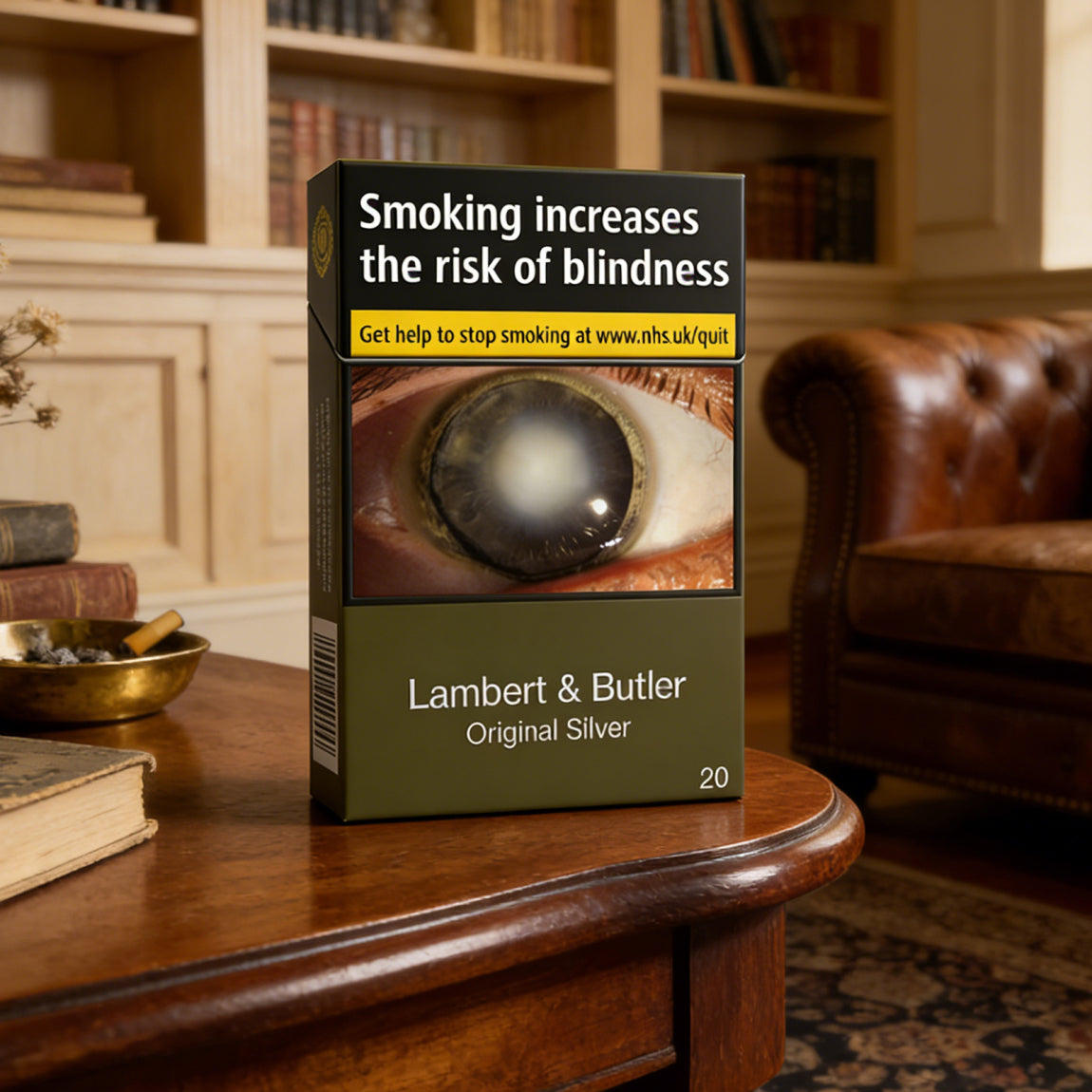 Lambert & Butler Original Silver Cigarettes – Pack of 20
