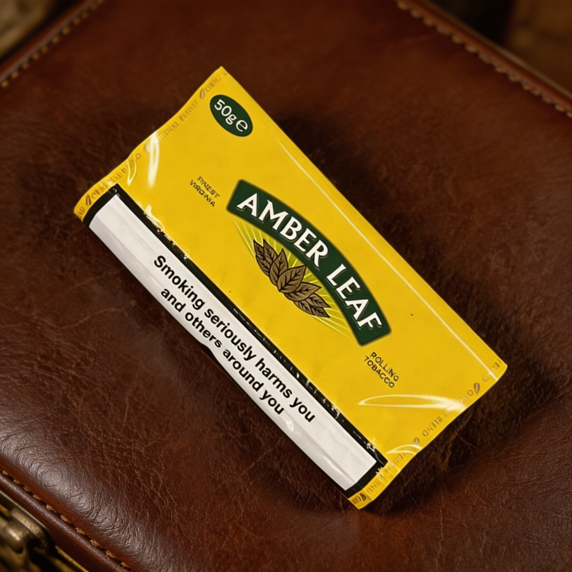 Amber Leaf Hand Rolling Tobacco (Original) – 50g Pouch