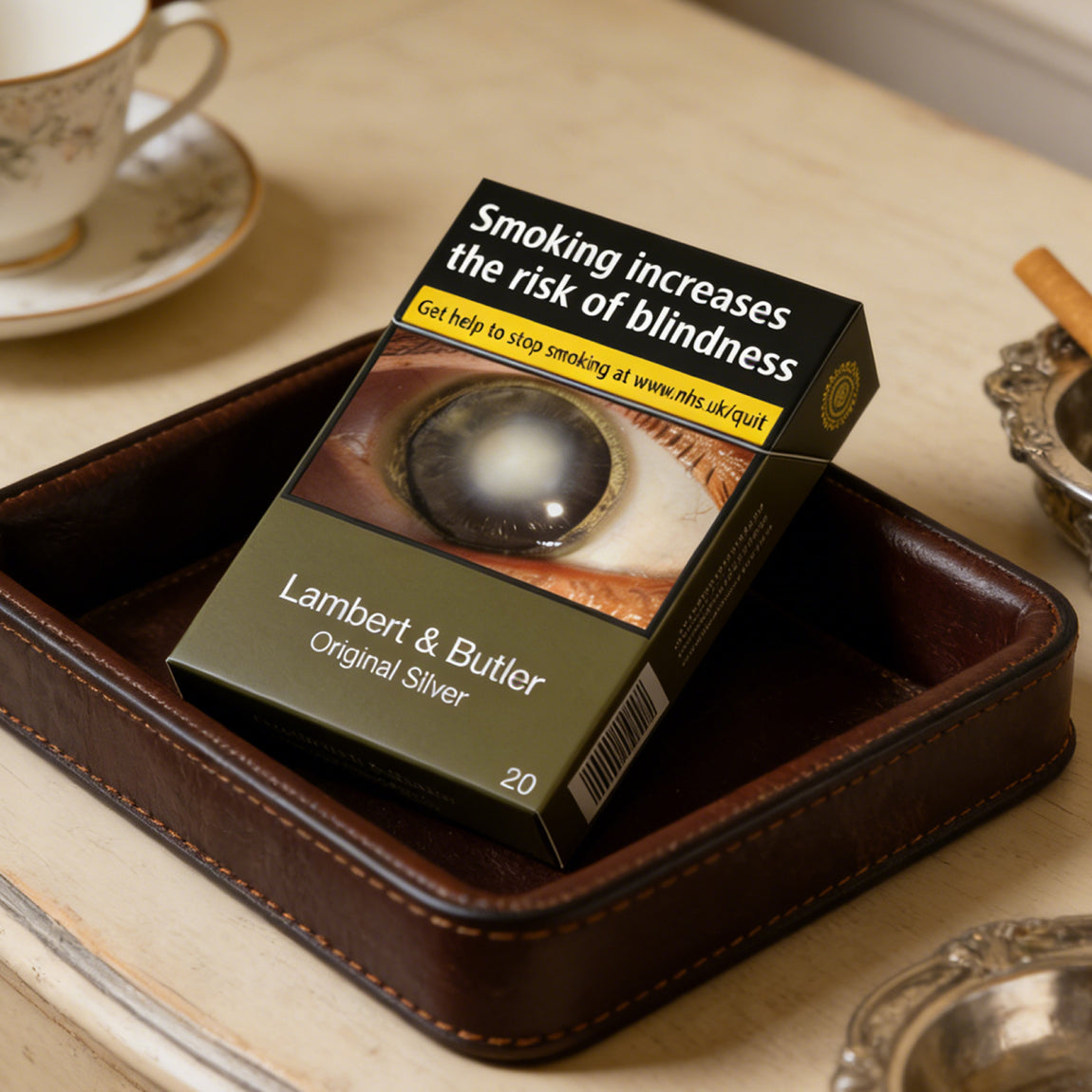 Lambert & Butler Original Silver Cigarettes – Pack of 20