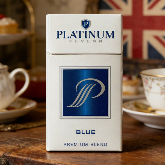 Platinum Seven Blue Premium Blend Cigarettes – Pack of 20