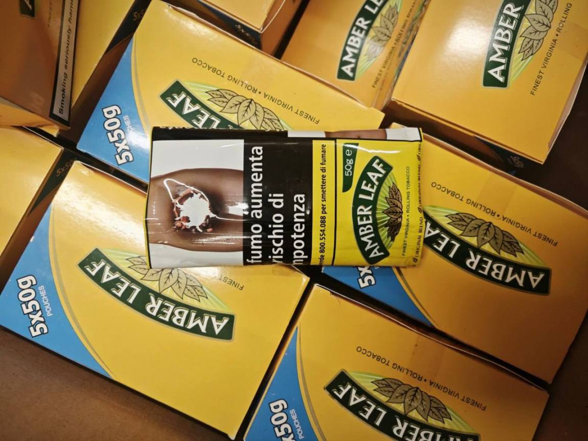 (New Arrive)Amber Leaf Hand Rolling Tobacco (Original)– 50g Pouch