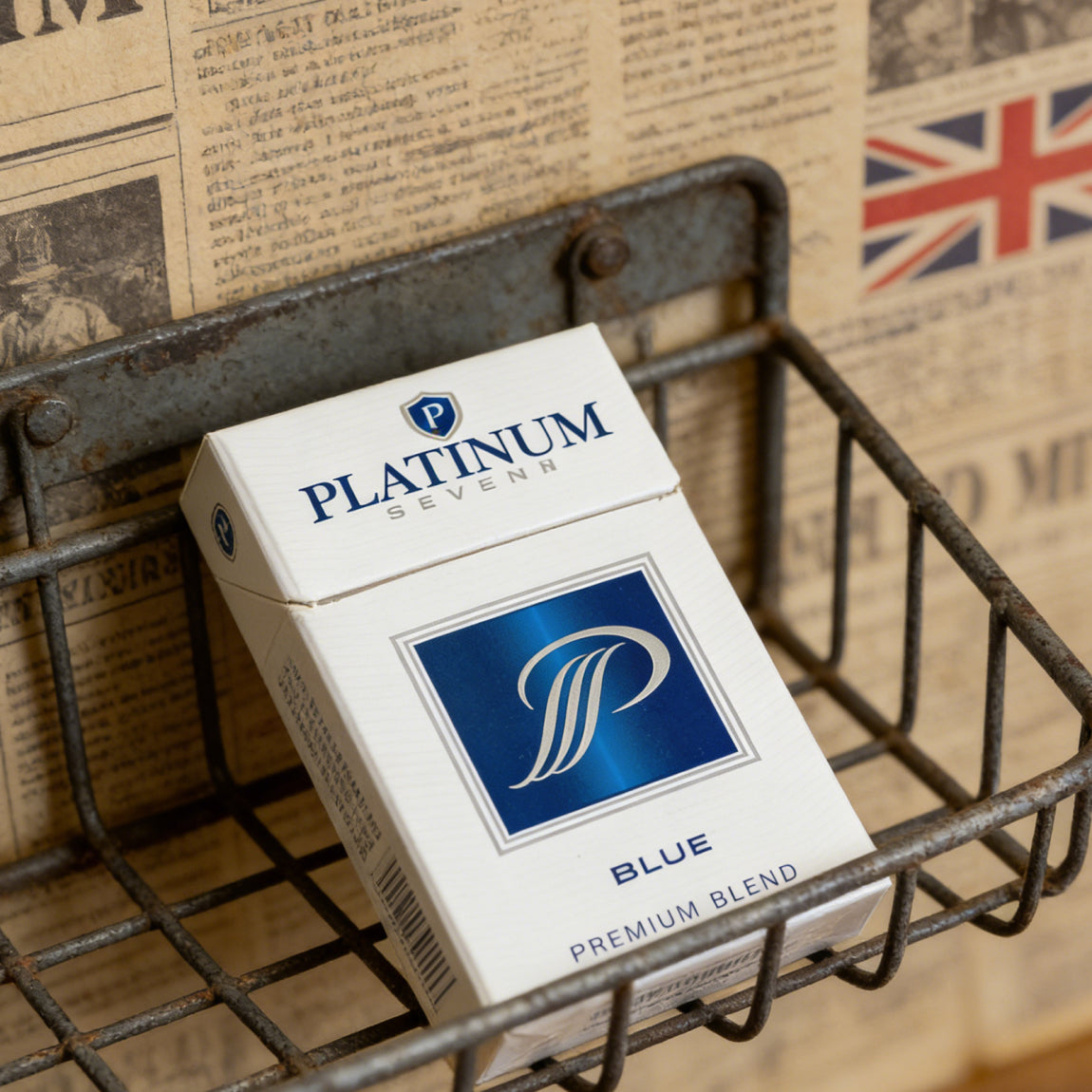Platinum Seven Blue Premium Blend Cigarettes – Pack of 20